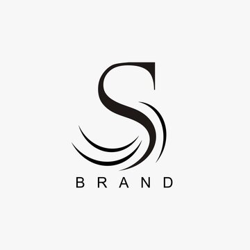 Letter S logo design. S initial logo design concept for brand