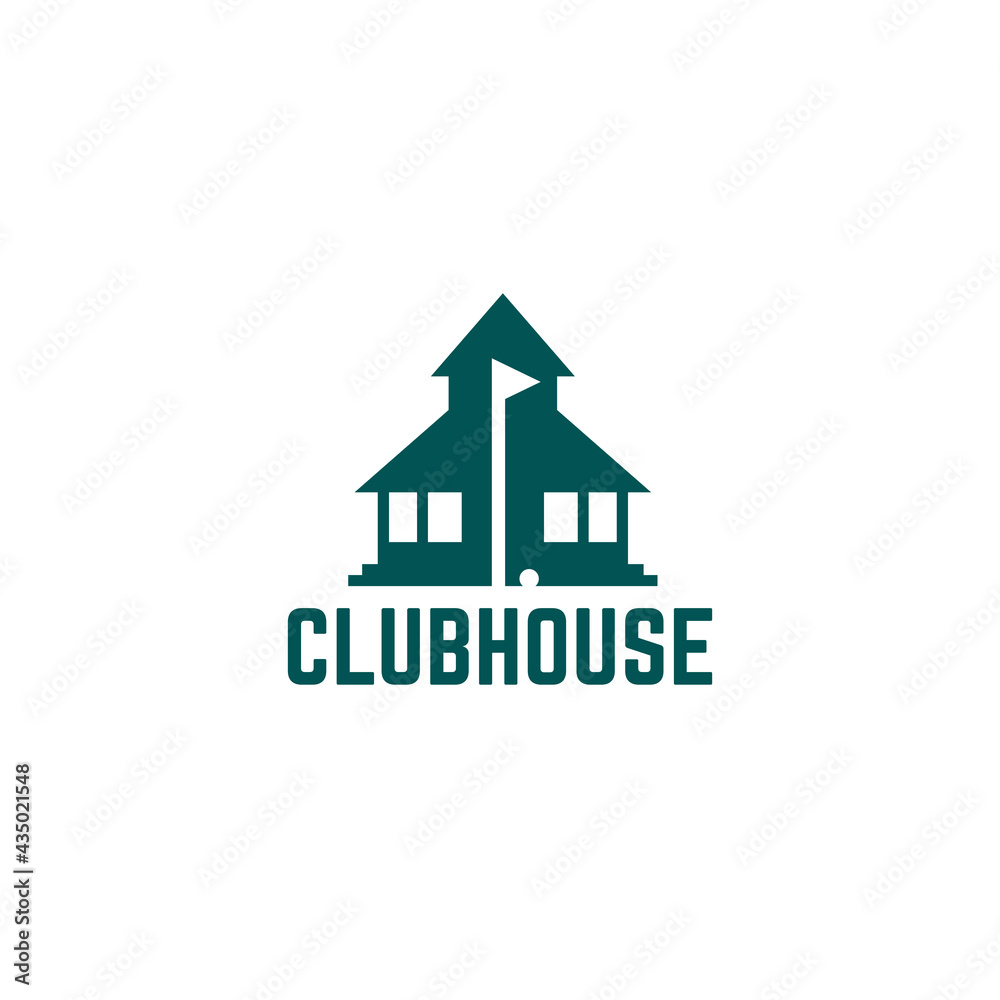 Sticker clubhouse logo