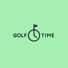 Golf time logo