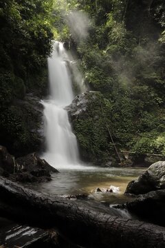 waterfall in the forest © RioEzar