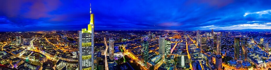 Obraz premium Skyline Frankfurt am Main