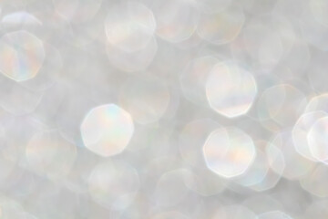 Silver abstract blur defocused background. Holidays concept