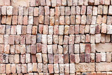 Stapel von Ziegelsteinen