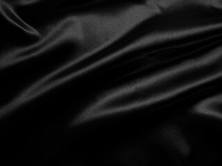 Black cloth texture background