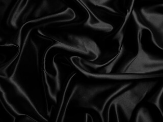 Black cloth texture background