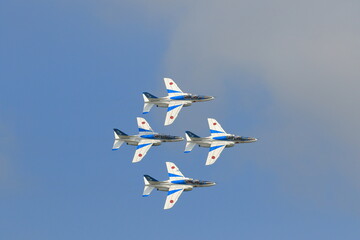 千歳基地航空祭のブルーインパルス