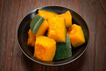 家庭料理カボチャの煮物