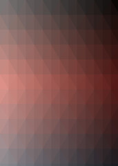 Abstract color Low-Polygones Generative Art background illustration