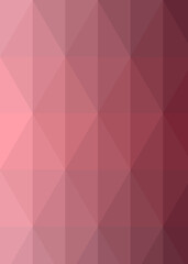 Abstract color Low-Polygones Generative Art background illustration