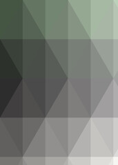 Obraz na płótnie Canvas Abstract color Low-Polygones Generative Art background illustration