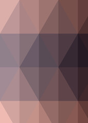 Abstract color Low-Polygones Generative Art background illustration