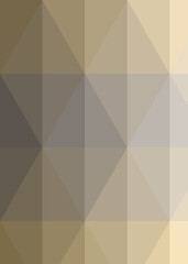 Obraz premium Abstract color Low-Polygones Generative Art background illustration