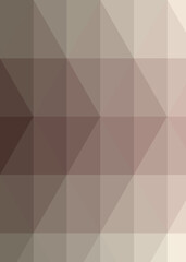 Abstract color Low-Polygones Generative Art background illustration