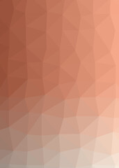 Abstract color Low-Polygones Generative Art background illustration