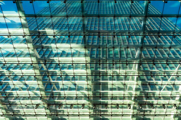 Fototapeta na wymiar skyscraper from bottom angle 