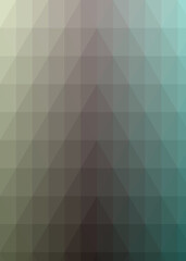 Obraz premium Abstract color Low-Polygones Generative Art background illustration