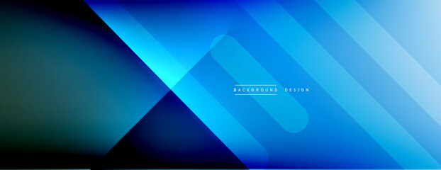 Dynamic lines abstract background. 3D shadow effects and fluid gradients. Modern overlapping forms