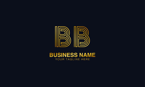 BB B initial logo | initial based abstract modern minimal creative logo, vector template image. luxury logotype logo, real estate homie logo. typography logo. initials logo.
