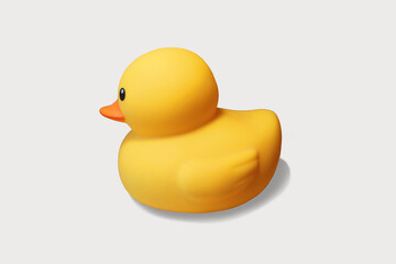 ellow rubber duck.