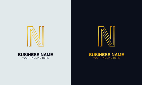 N NN initial logo | initial based abstract modern minimal creative logo, vector template image. luxury logotype logo, real estate homie logo. typography logo. initials logo.