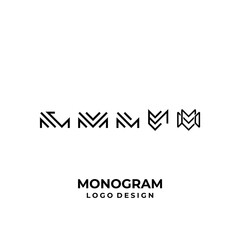 A clean, modern logo about the letters M and E designed from geometric lines.
EPS10, Vector.