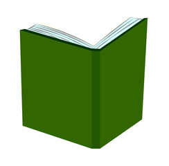 Open book green