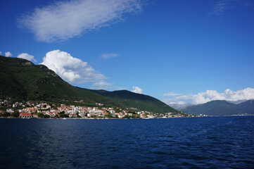 Coastline near the Bay of Kotor, Montenegro