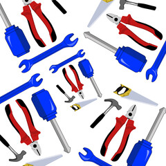 Graphic tool pattern for your design and background, equipment pattern