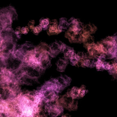 Fototapeta premium Space. Stars. Original digital art. 
