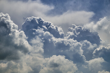 Gewitterwolken, Regenwolken