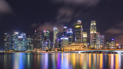 Fototapeta na wymiar Marina Bay, Singapore