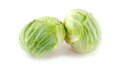 Cabbage isolated on white background