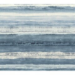 Blue layered horizontal stripe painted fabric texture