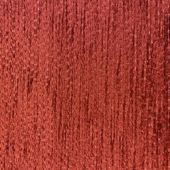 Chenille Upholstery Fabric Texture in Brick Red