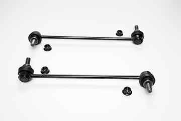 Stabilizer rack against a white background. parts of the chassis system