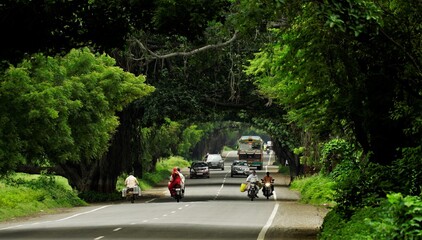 Obraz premium Traffic on road