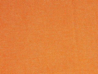 Orange twill textured plain fabric texture