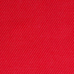 Polyester sandwich mesh texture in red