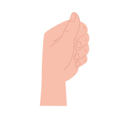 Human hand icon