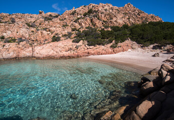 Fototapeta na wymiar Sardegna, Parco Nazionale Arcipelago di La Maddalena, Cala Coticcio