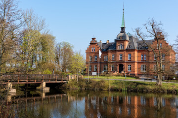 Fototapeta na wymiar Rehaklinik Schloss Schönhagen in Brodersby 2