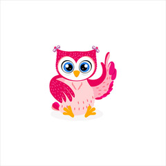Cute Cartoon Owl