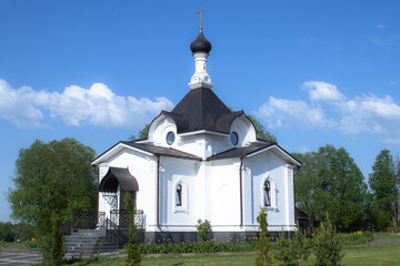 Fototapeta na wymiar Church in a Russia