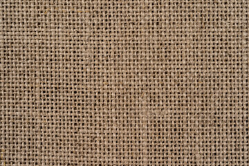 Closeup of burlap hessian sacking in high resolution