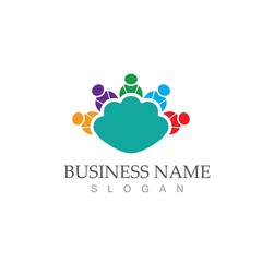 Community, network and social icon