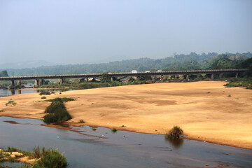 Fototapeta na wymiar bridge over the nila river