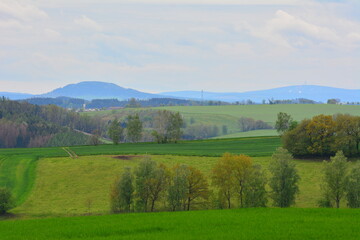 Landschaft in Sachsen 