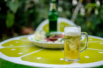 Meat with sauce is a very famous and popular dish in northern Thailand.