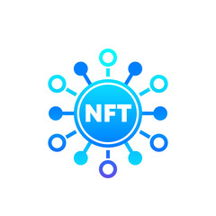 NFT icon, non fungible token