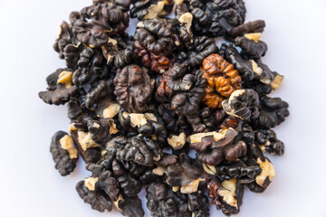 Walnuts from an infected tree